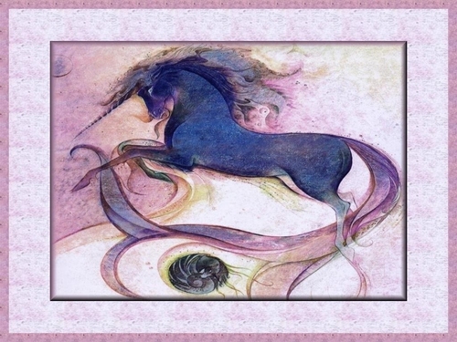  Mystic Unicorn,Wallpaper