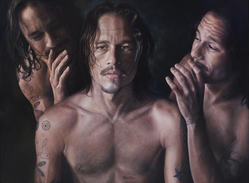 Amazing Heath Ledger Painting.