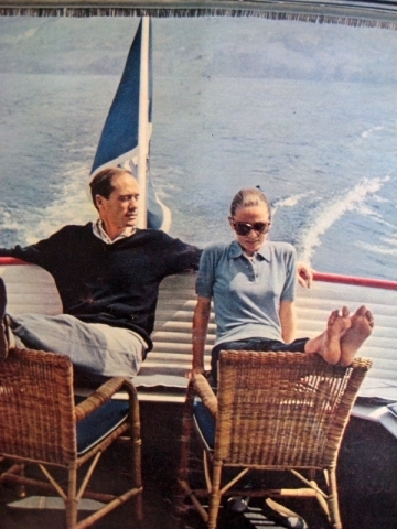  Audrey and Mel enjoying a sail