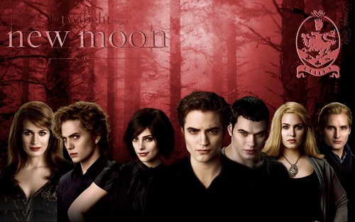  HD New Moon achtergrond - The Cullens
