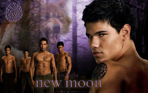  New Moon fondo de pantalla - hombres lobo