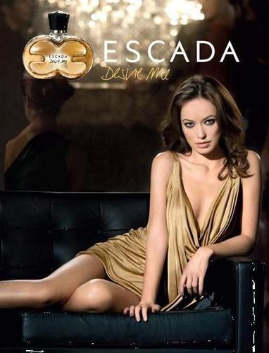  Olivia Wilde in the 2009 Desire Me Escada Perfume Campaign