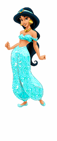  Princess Jasmine,Animated