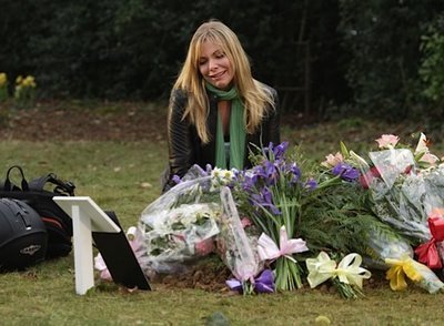  Ronnie at Danielle's grave