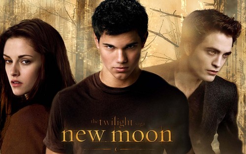  bella, Jacob and Edward - New Moon fond d’écran