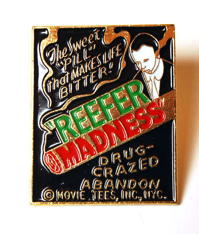  1936 Reefer Madness Lapel Pin