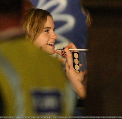  20.4.09 Filming Deathly Hallows in Londres