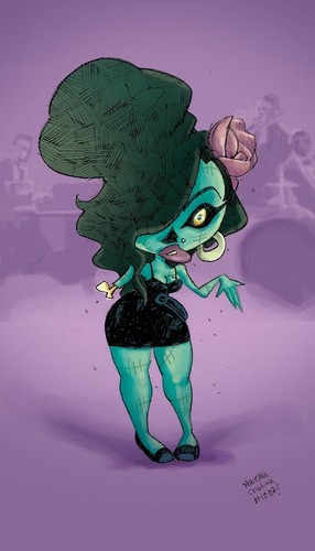  Amy Winehouse as a Zombie