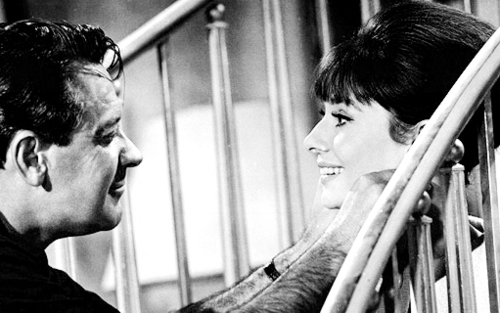 Audrey Hepburn and William Holden