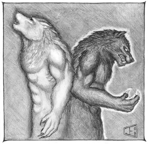  Black and White werewolves