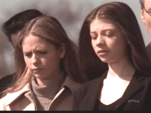 Buffy and Dawn Summers- Joyce's funeral