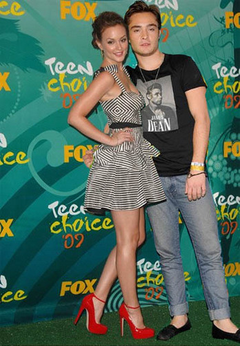  Leighton & Ed at Teen Choice Awards 09