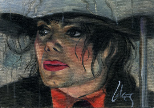  Michael Jackson Oil Paintings