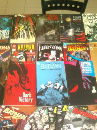  MoniBolis Batman comics and toy collection!!!