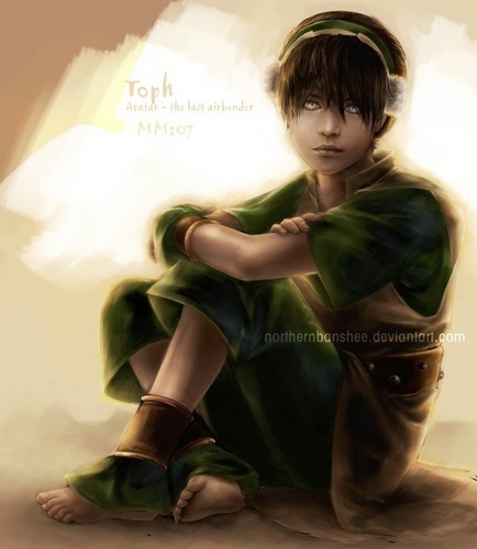  Toph, the earthbender