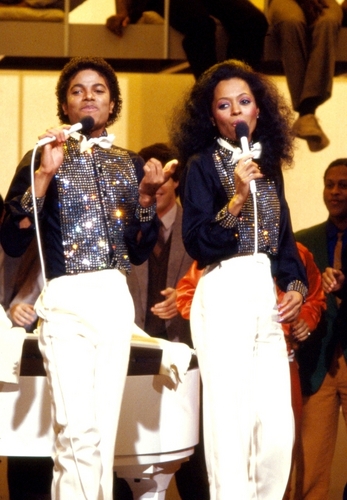  1981 Michael and Diana Ross