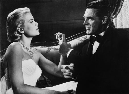  Cary Grant and Grace Kelly