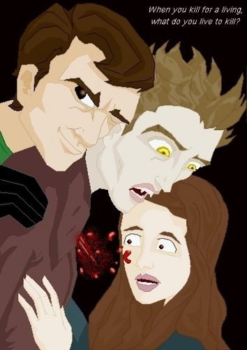  《嗜血法医》 摩根 meets Bella and Edward
