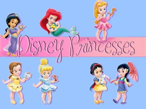  디즈니 Little Princesses