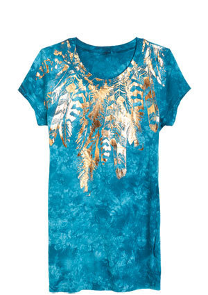  Foil Feathers Tee