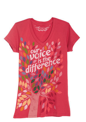  Our Voice Is The Difference Tee