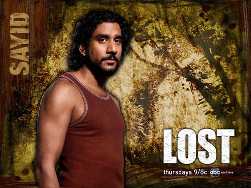  Sayid - Lost kertas dinding