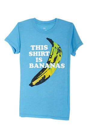  This overhemd, shirt is Bananas Tee