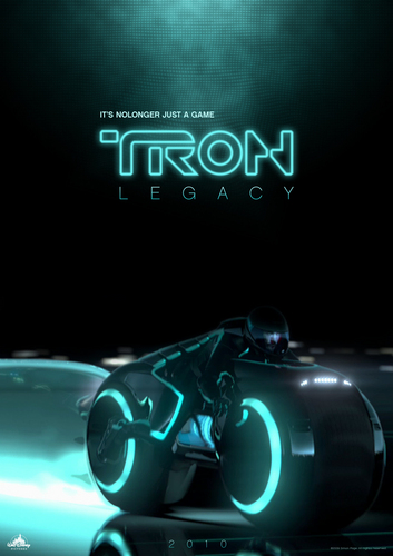  Tron Legacy Poster ubunifu Elements