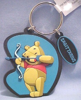  Winnie the Pooh on Disney's Sagittarius Keychain