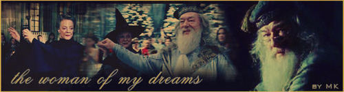  Dumbledore and Mcgonagall Banner