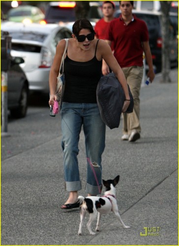  Ashley with her dog