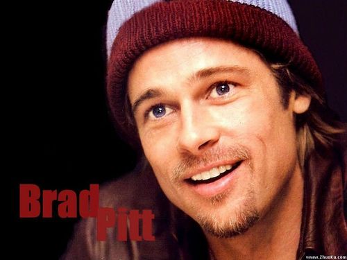  Brad Pitt karatasi la kupamba ukuta