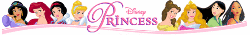  ディズニー Princesses Banner