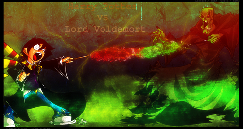  Harry Potter and Voldemort
