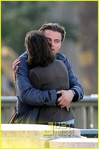  Leo on the set of 'Inception' (August 17)