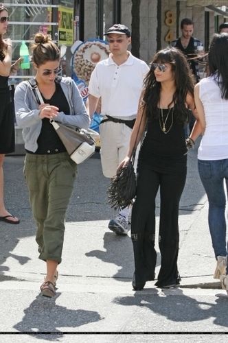  Nikki with friend Vanessa Hudgens in Vancouver - 16th August