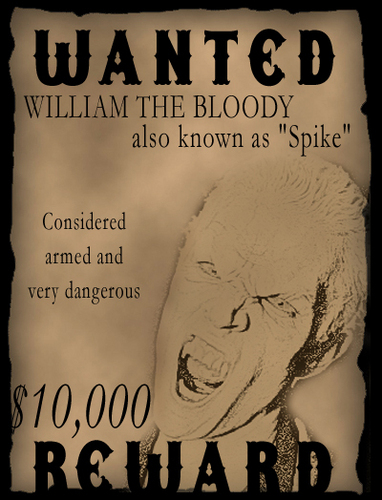  Spike Wanted Poster