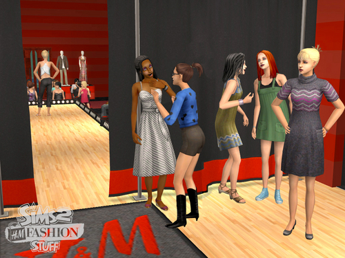 The sims 2 H&M fashion Stuff