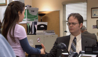 2x18 Take Your Daughter to Work Day Animated .gif
