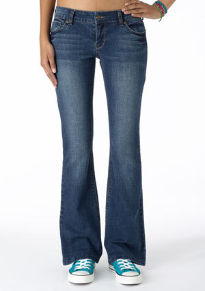  Bailey Low-Rise Flare Jean