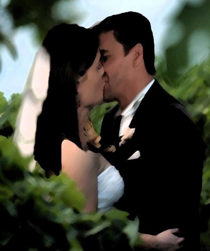  অস্থি and Booth Wedding Kiss! <3
