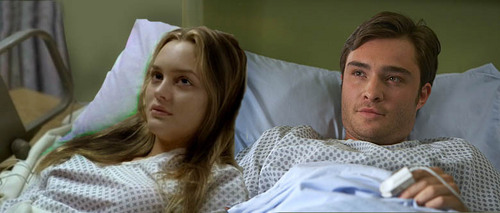 Ed & Leighton in hospital