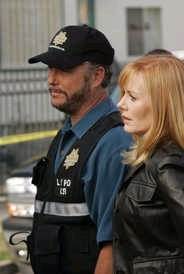Grissom and Catherine 