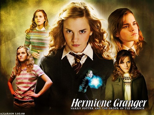  Hermione kertas-kertas dinding