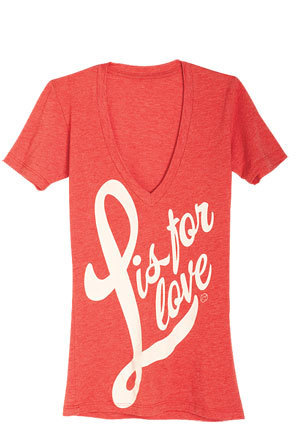L Is For Love Tee