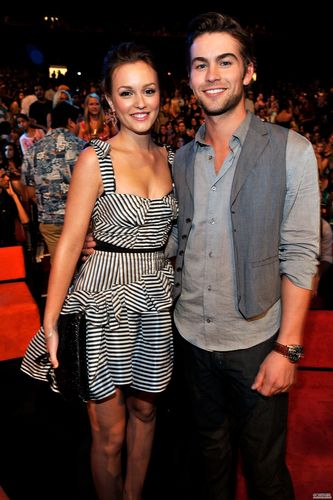 Leighton and Chace on the 2009 Teen Choice Awards