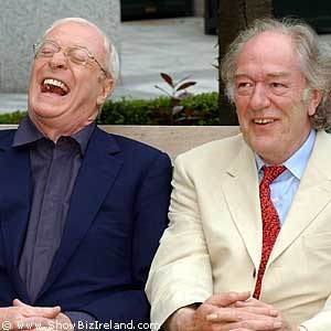  Michael Caine and Michael Gambon
