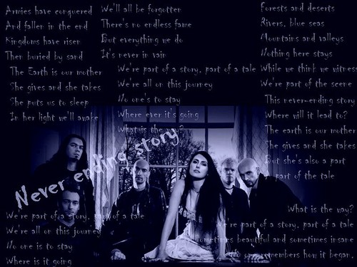  Never ending story oleh Within Temptation <3