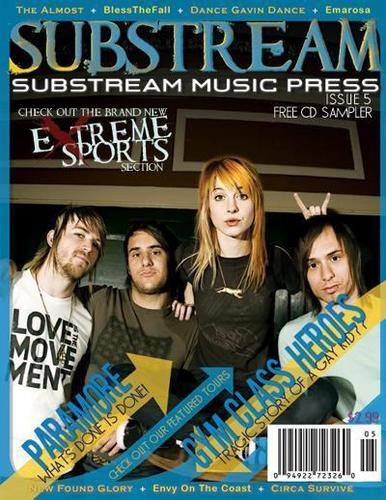 Paramore in magazine covers