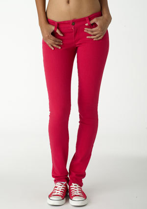  Taylor Low-Rise Super Skinny Jean - Lip Gloss màu hồng, hồng